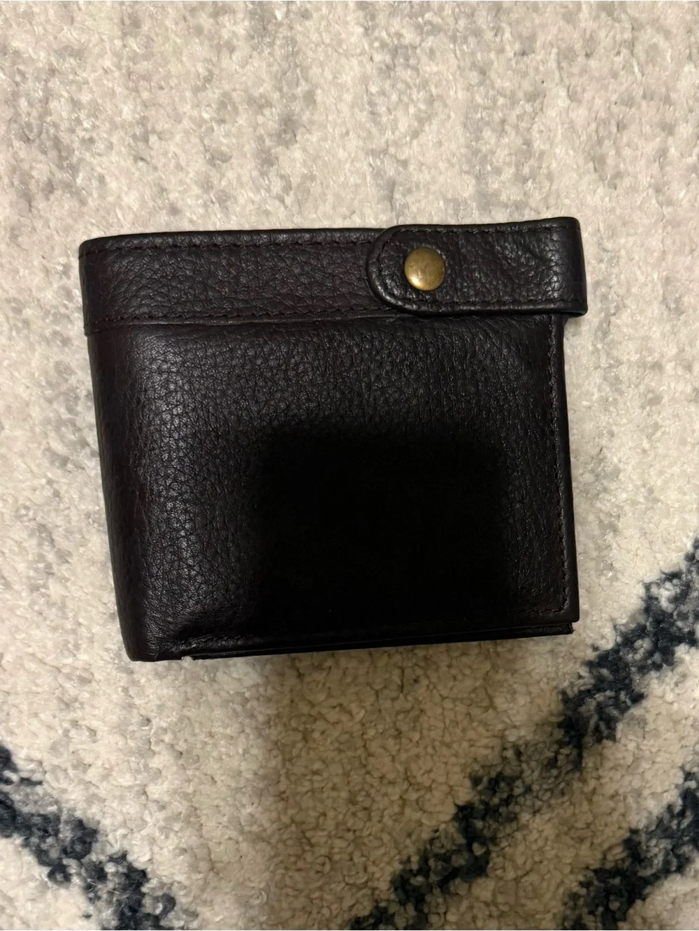 Men's Brown Leather Wallet